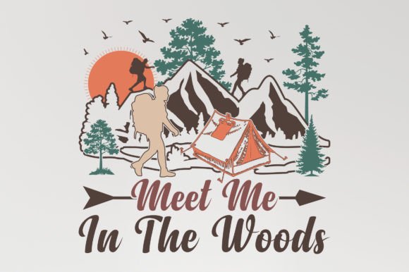 Adventure Camping SVG Graphics for T-Shirt Designs