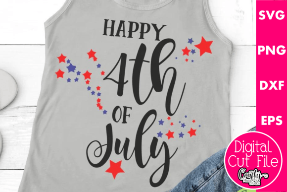 Happy 4th of July Graphics for T-Shirt Designs