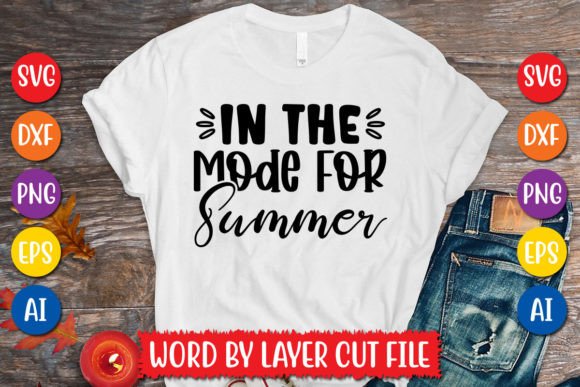 In the Mode for Summer SVG Design