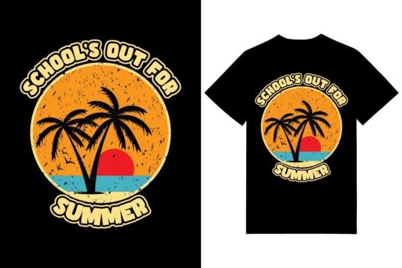 School's Out for Summer T-Shirt Design