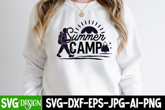 Summer Camp SVG Cut File Graphics