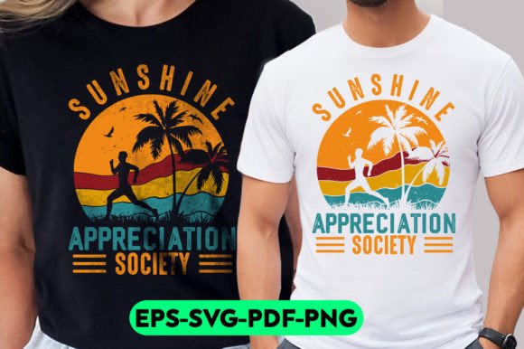 Summer Retro Vintage T-Shirt Design 01