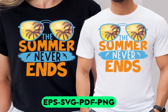 Summer Retro Vintage T-Shirt Design 02
