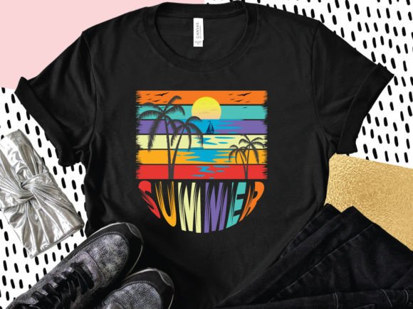 Summer T-shirt 02 Graphics and T-Shirt Designs