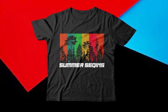Summer T-Shirt Design-04: Graphics & T-Shirt Designs