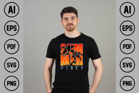 Summer Vibes T-Shirt Design Graphics