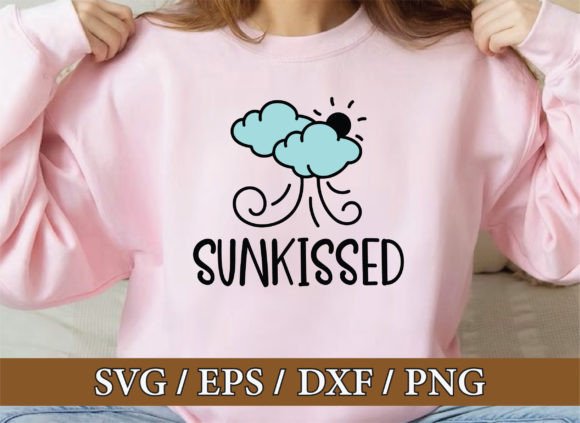 Sunkissed Svg: Summer Shirt Svg & Beach Graphics
